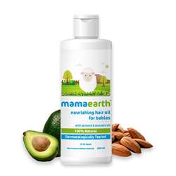Nourishing Hair Oil for Babies with Almond and Avocado Oil
